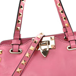 Vitello Mini Rockstud Tote Ninphea
