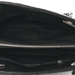 Caviar Quilted Timeless CC Soft Tote Black