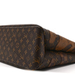 Monogram Landscape Shopper Tote MM Brown