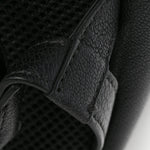 Grained Calfskin Rockstud Backpack Black