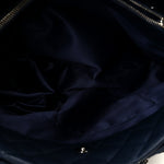 Lambskin Quilted Chanel 7 Large Tote Navy
