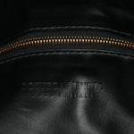 Calfskin Intrecciato Small Hop Black
