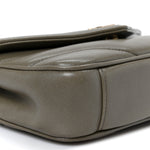Lambskin Chevron Quilted Mini LouLou Dark Strong Moss