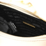 Saffiano Re-Edition 2005 Shoulder Bag White