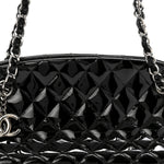 Patent Quilted Medium Just Mademoiselle Black