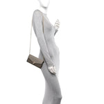 Vitello King Cruise FF Diamonds Continental Envelope Wallet On Chain Truffle Dove