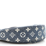 Monogram Jacquard Denim Loop Bleu