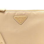 Re-Nylon Spazzolato Re-Edition 2002 Shoulder Bag Deserto