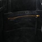 Soft Grained Calfskin Small Belt Cabas Phantom Black