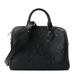 Empreinte Monogram Giant Speedy Bandouliere 25 Black