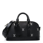 Blason Calfskin Monogram East West Alma Black