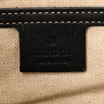 GG Supreme Monogram Medium Zippered Shopping Tote Navy