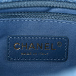 Denim Quilted Denim Large Mood Flap Blue Multicolor