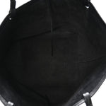 Grained Calfskin Park Tote Three Black