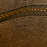 Soft Grained Calfskin Small Sangle Bucket Bag Taupe