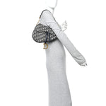 Oblique Saddle Bag Blue