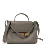 Silky Calfskin Small Ciao Ciao Limestone