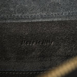 Grained Calfskin Micro Belt Bag Grey