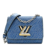 Epi Twist Shoulder Bag PM Denim Light
