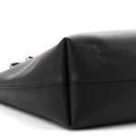 Calfskin Large Shopping Tote Black