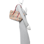 Haymarket Check Small Salisbury Tote Military Red