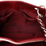Caviar Quilted Grand Shopping Tote GST Red
