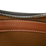 Triomphe Canvas Calfskin Ava Shoulder Bag Tan
