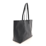 Calfskin Large Shopping Tote Navy