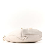 Shiny Calfskin Quilted Mini Chanel 22 White