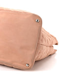 Iridescent Calfskin Large Sea Hit Tote Pink