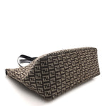 Zucchino Vitello Roll Tote Tobacco