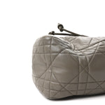 Calfskin Macrocannage Medium D-Motion Bag Clay Green