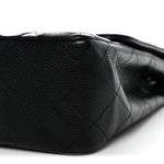 Caviar Quilted Jumbo Single Flap Black