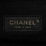 Denim Quilted Denim Mood Maxi Shopping Bag Black Multicolor