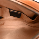 Vintage Effect Calfskin Matelasse Diagonal Torchon GG Marmont Belt Bag 95 38 Cognac