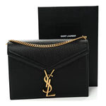 Grain De Poudre Monogram Cassandra Clasp Bag Black Rouge Legion