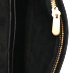 Calfskin Studded Diorama Wallet on Chain Pouch Black