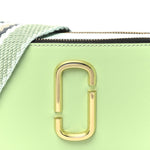 Saffiano Small Snapshot Camera Bag Mint Multicolor