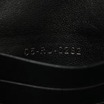 Calfskin Star Motif Macrocannage Mini Caro Bag Black