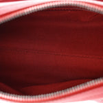 Calfskin Chain 20s Signature Bowling Bag Red