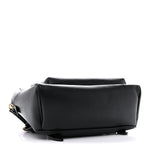 Pebbled Calfskin Soho Chain Backpack Black