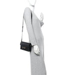 Calfskin Horsebit 1955 Shoulder Bag Black