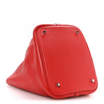 Taurillon Clemence Picotin Lock 22 MM Rouge Tomate