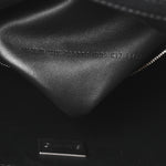 Grained Calfskin Small Rodeo Top Handle Handbag Black