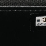 Lambskin Quilted Small Top Handle Vanity Case With Chain Black