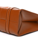 Calfskin Medium Woody Tote Caramel