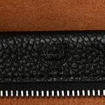 Grained Calfskin Medium Ella Boston Black