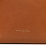 Vegetable Tanned Calfskin Mini Bucket Bag Cammello Rosa