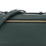 Grained Calfskin L19 Extra Pocket Pouch New Petrolio