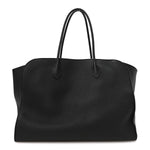 Matte Grained Calfskin Marlo 17 Black